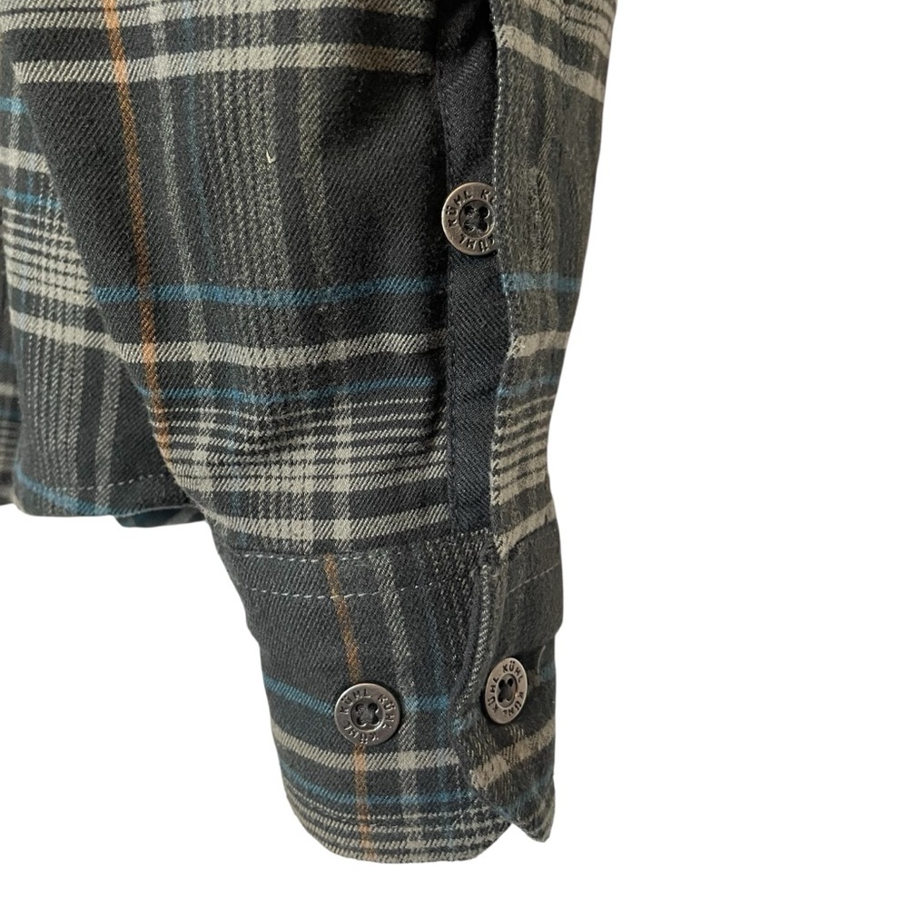 KUHL Flannel Shirt Mens XXL Plaid Outdoor Casual Button Down - Picture 6 of 11